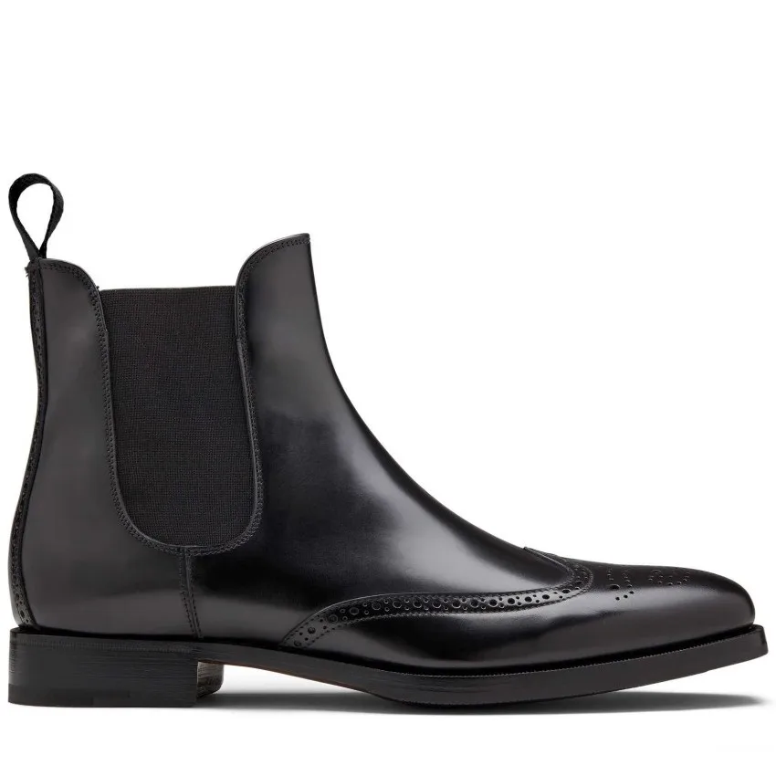 fashion design shoes top quality men's chelsea boot 