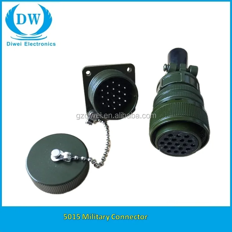 High Voltage Connector Circular Military 6 Pin Circular 5015 Connectors