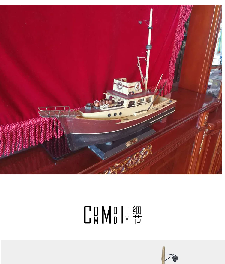 Buy Wooden Jaws - Orca Model Boat 20in - Model Ships