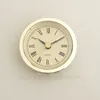 desk plastic insert clock circular quartz table clock part with high quality fit-up insert clock