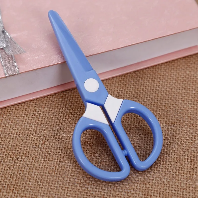 Cij03-- Hot Sale All Plastic Student Scissors,Safe Scissors - Buy Paper ...