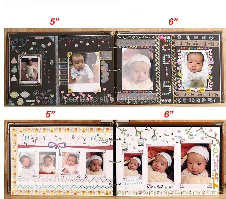 Vintage Scrapbook Handmade Photo Album Diy Photo Album 34x24cm Buy