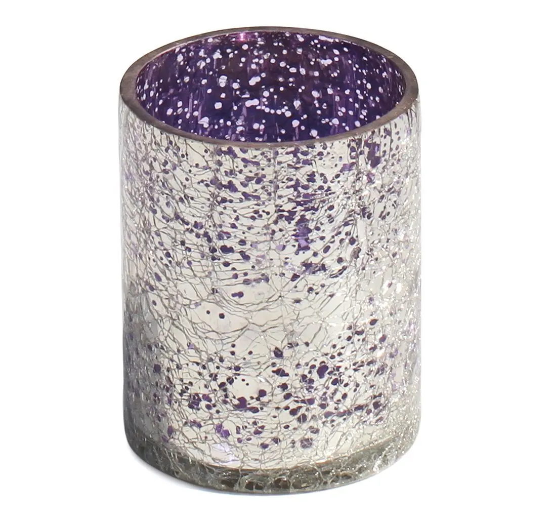 Purple Gl Tealight Holders Find Get Quotations 1 Tealight Holders On Valentines Day Deals Souvnear 3 6 Led Gl