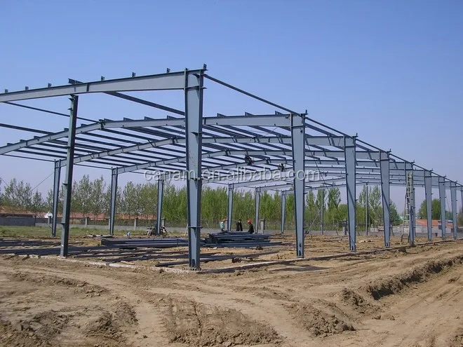 prefabricated steel construction steel structure warehouse