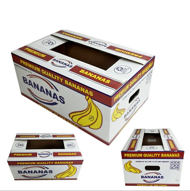 High Quality Offset Printing Banana Box Size With Handles Buy Banana