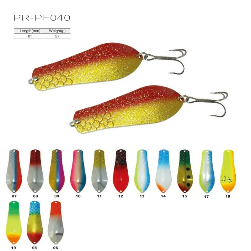 Wholesale Spinner Lure Prpf039 Metal Spoon Lures Buy Fishing Lure