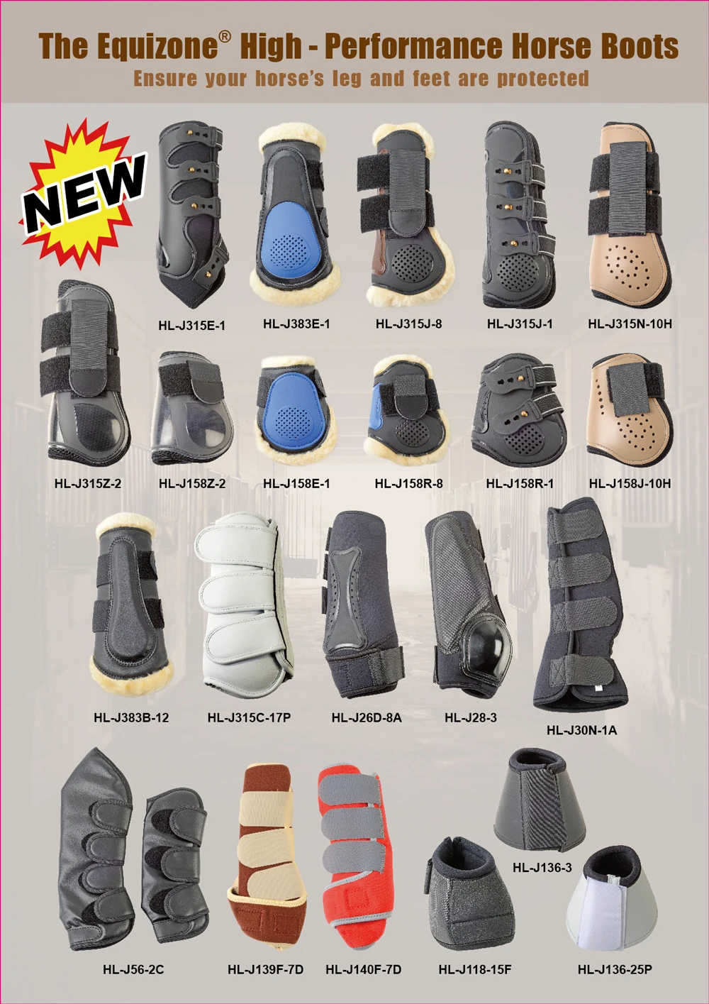 horse training boots