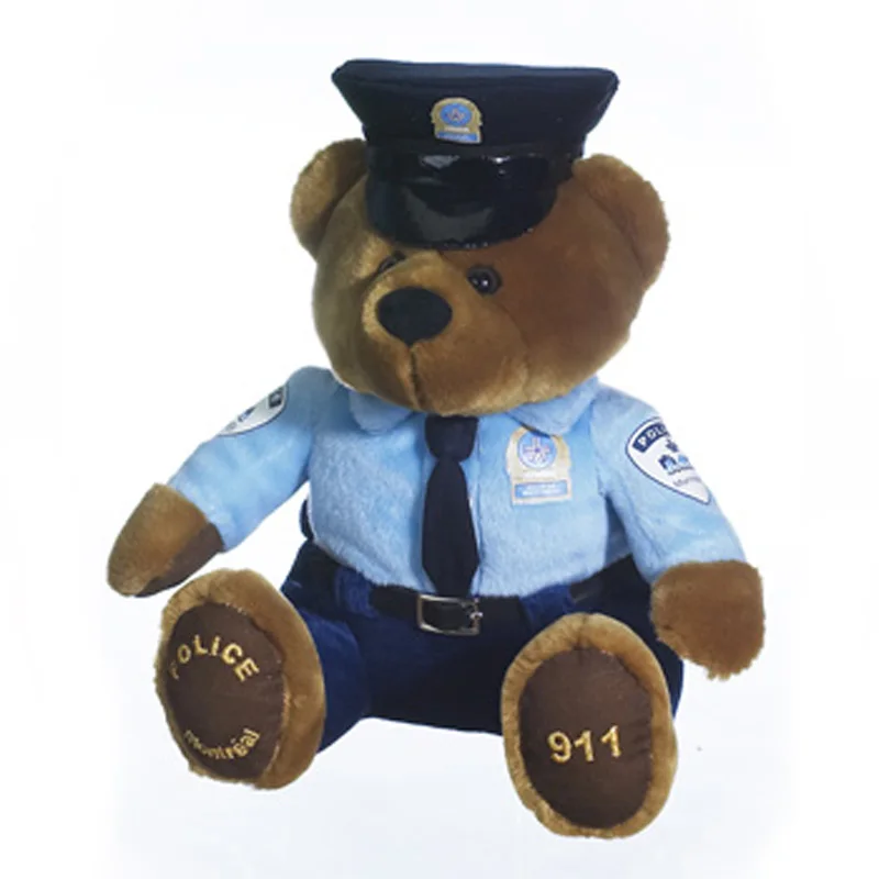 police stuffed bear