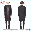 French Fashion Clothing Wholesale Custom Trench Leather Jacket For Men