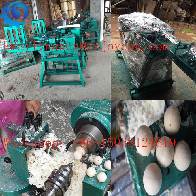 High Efficiency Wooden Ball Polishing Machine Wooden Bead Making
