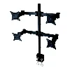 LCD352Q Desk mount for quad 13~27" LED/LCD monitors Flexible Monitor Bracket