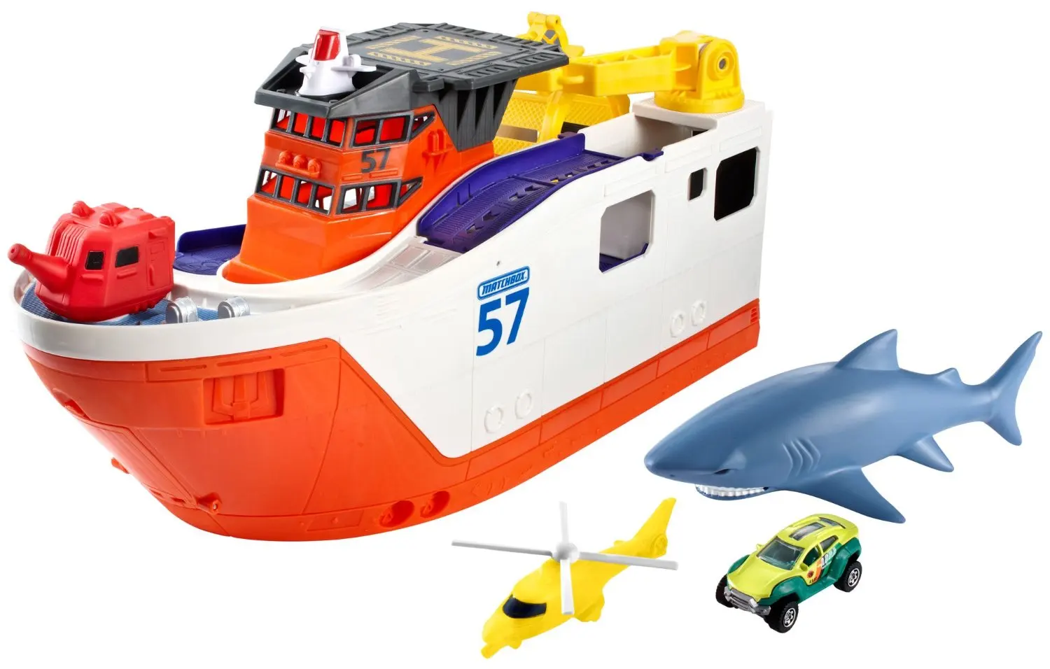 shark ship playset