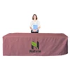 Wholesale new design custom logo strech fabric exhibition trade show table throw cloth