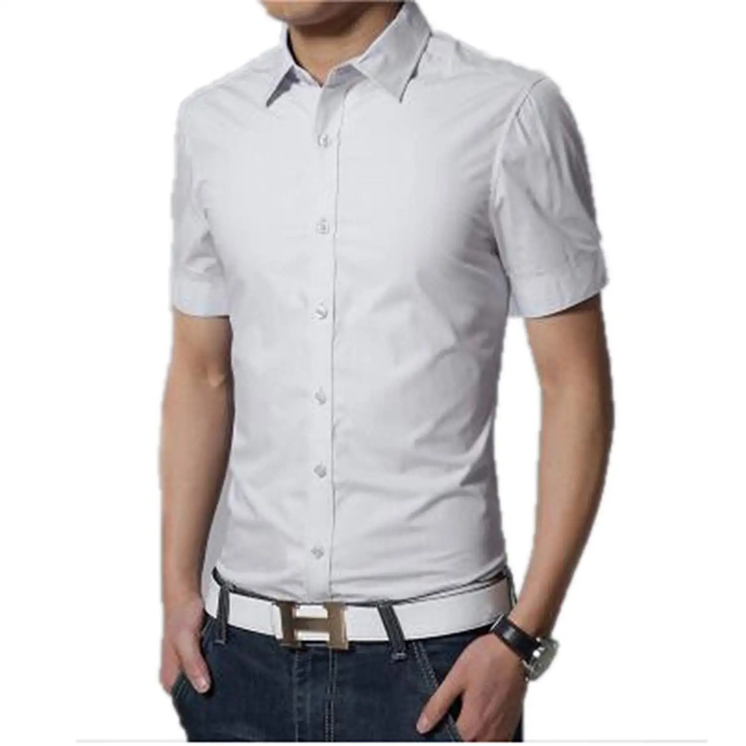 Cheap Button Collar Dress Shirts, find Button Collar Dress Shirts deals ...