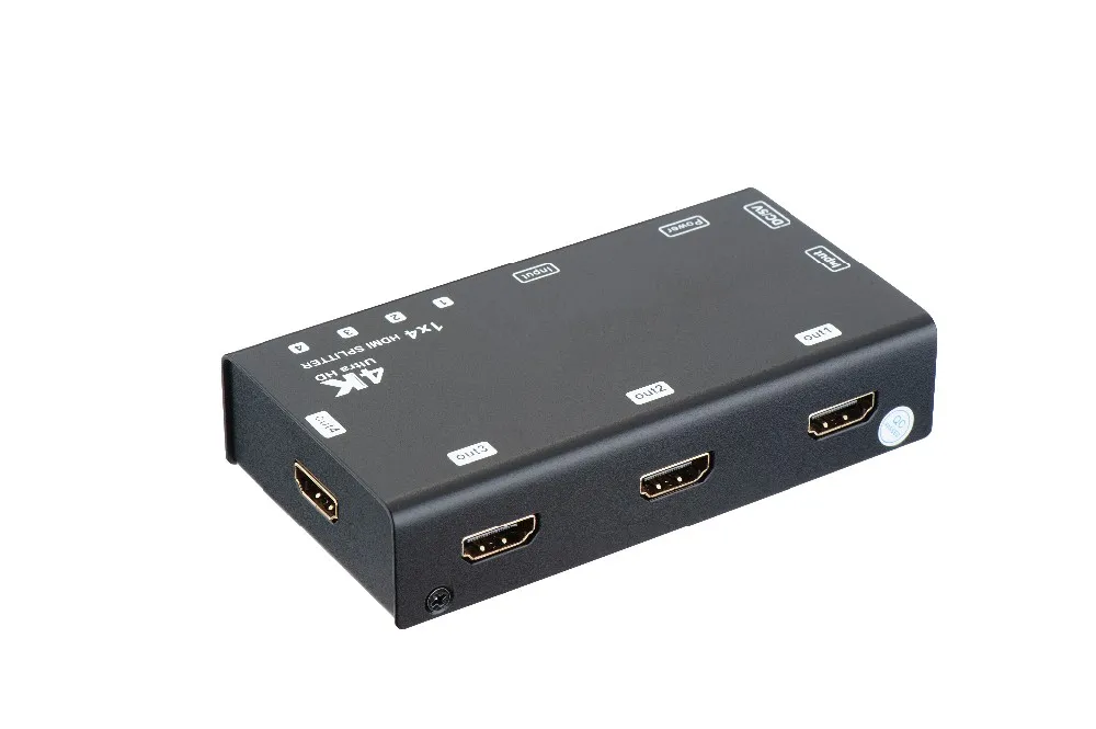 Home Theatre System 4 Way Splitter Hdmi 1.4b Support 4k60hz Yuv 420