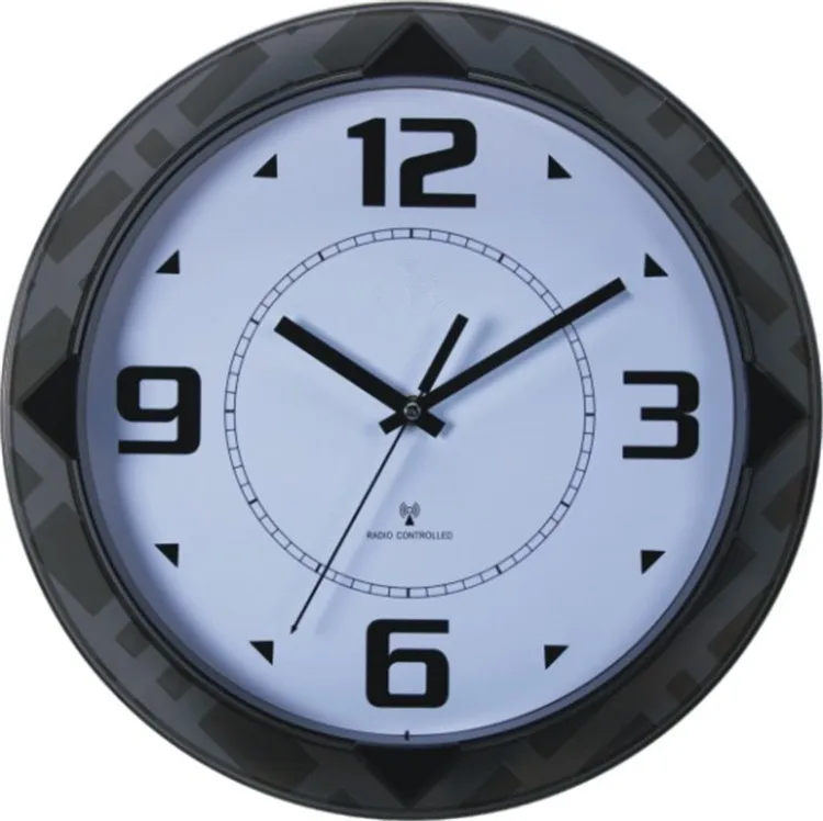 Luminous Hands And Dial Radio Controlled Analog Wall Clock Buy Luminous Hands Wall Clock