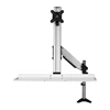 EW-WS11 Aluminium monitor mount desk sit stand keyboard monitor desk mount