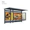 Aluminum Alloy Material Customized High Quality Bus Shelter with Seat