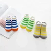 Wholesale new born baby socks custom stripe cotton socks