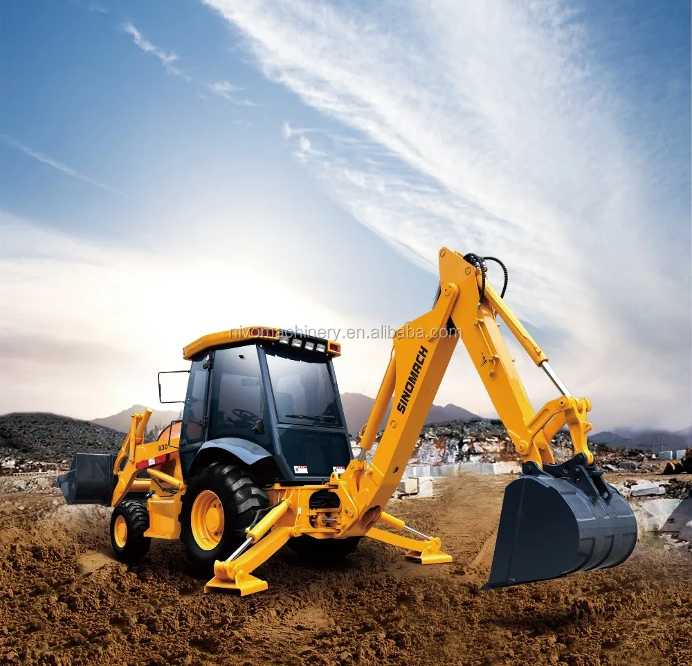 630 changlin 2 ton mini backhoe loader 74kw small wheel loader