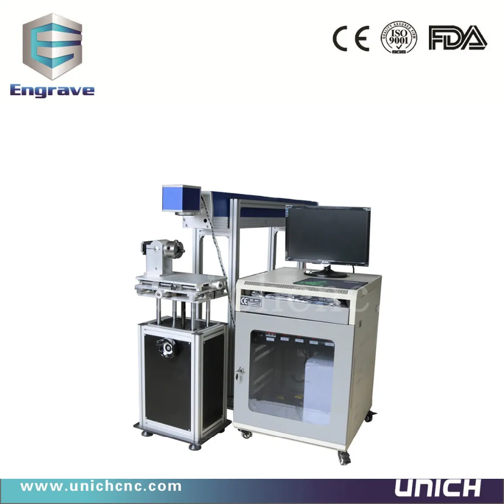 Best price 60w tag fabrication/laser marking printing Leather/ Acrylic/Ceramic machine/co2 laser marking machine