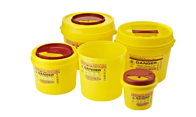 Kanülen-Behälter Biogefährdungs-Nadel-Entsorgungs-Aufbewahrungs-Abfallbox Medizinischer Kanülen-Behälter