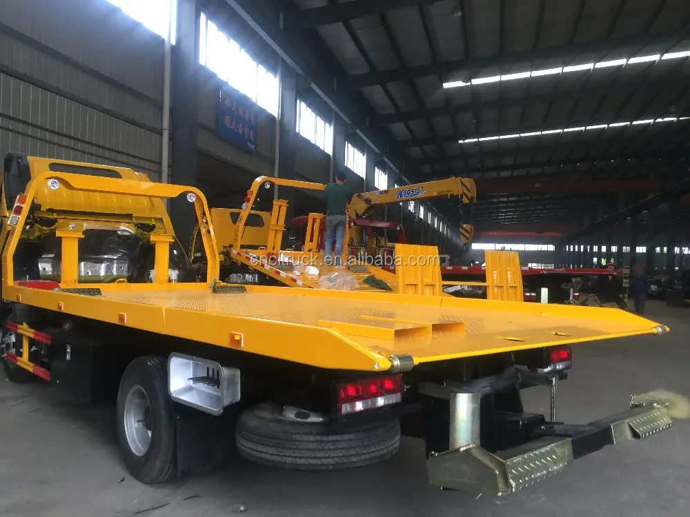 wrecker towing truck