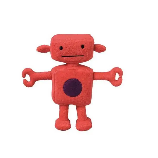 high quality cute small red robot toys for kids