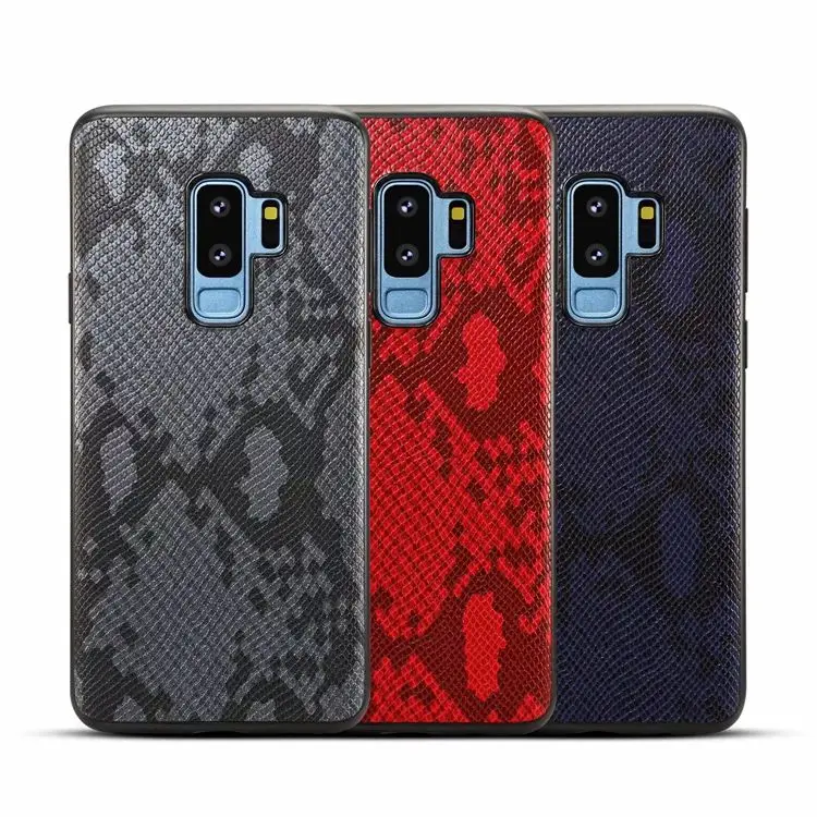 High Quality for Samsung S9 S9 Plus S9+ Back Cover PU Leather Case for Samsung note 8