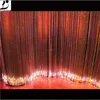 Mask party decoration lighting , LED curtain , Side & end glowing showing any designs on the curtain