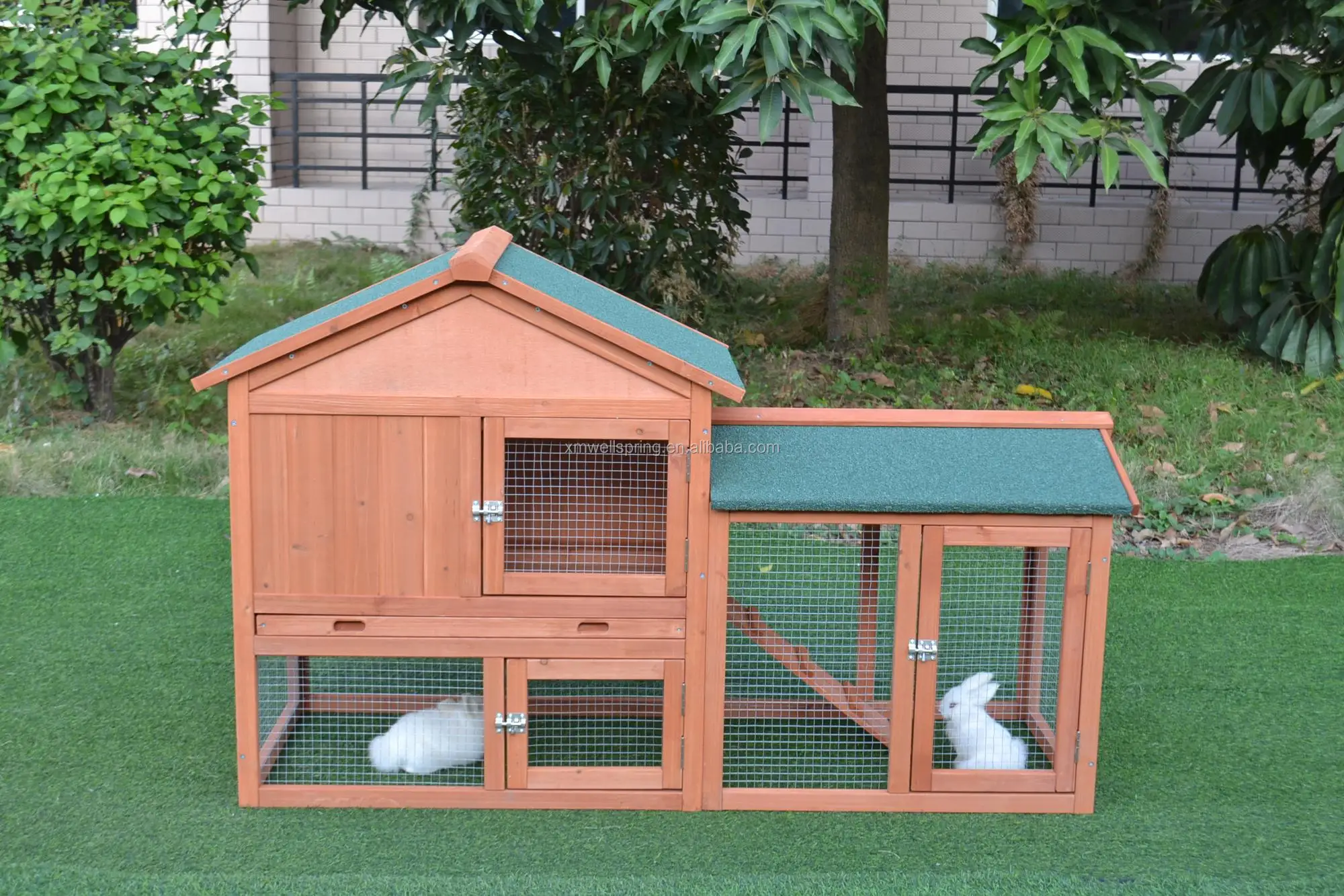 Wooden Rabbit Hutch Buy 2 Story Rabbit Hutches,Large Galvanized Mesh