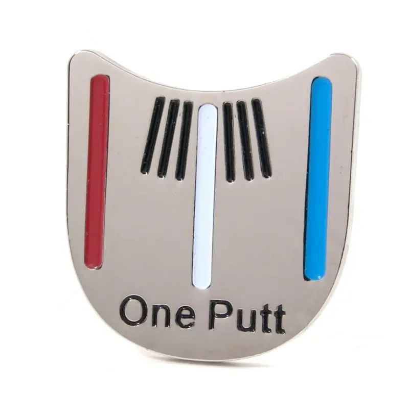 Cute Shaped Golf Ball Mark With Magnetic Golf Hat Clip Display 1