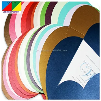Pearl Cardstock Card Paper Wedding Invitation Pearl Cardstock Card Paper Wedding Invitation