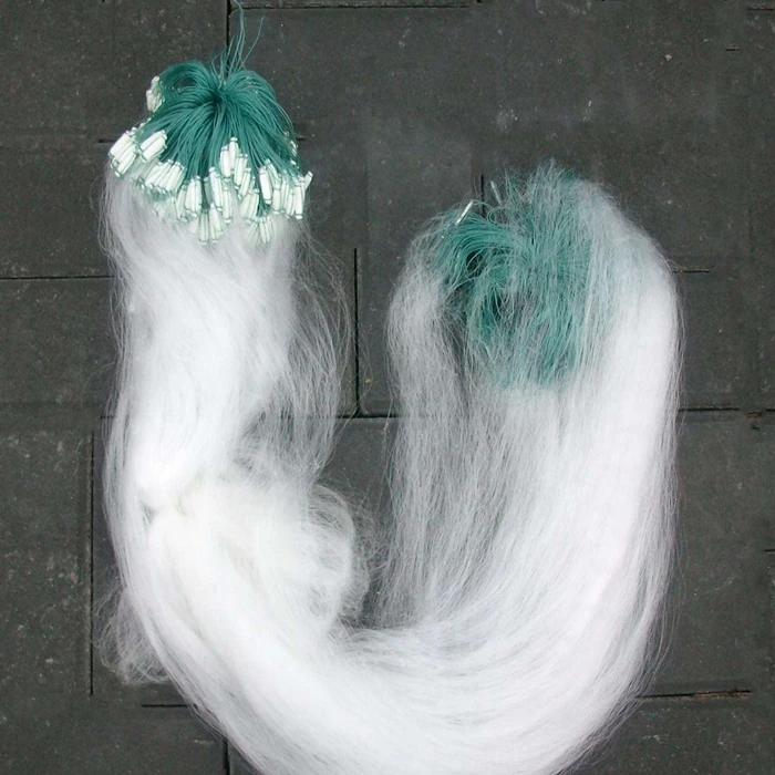 25m 3 layers monofilament fishing fish gill net with float