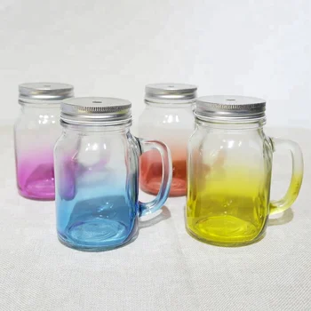24oz mason jar with handle