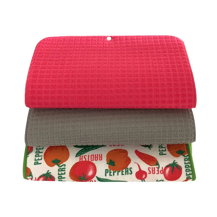 Foldable Microfiber Printed Kitchen Absorbent Dish Drying Mat Buy