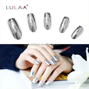 Lulaa High Quality 6ml Mirror Nail Polish Base Gel Metal Silver Lulaa High Quality 6ml Mirror Nail Polish Base Gel Metal Silver L Off