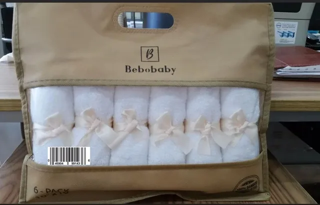 bamboo baby face washers