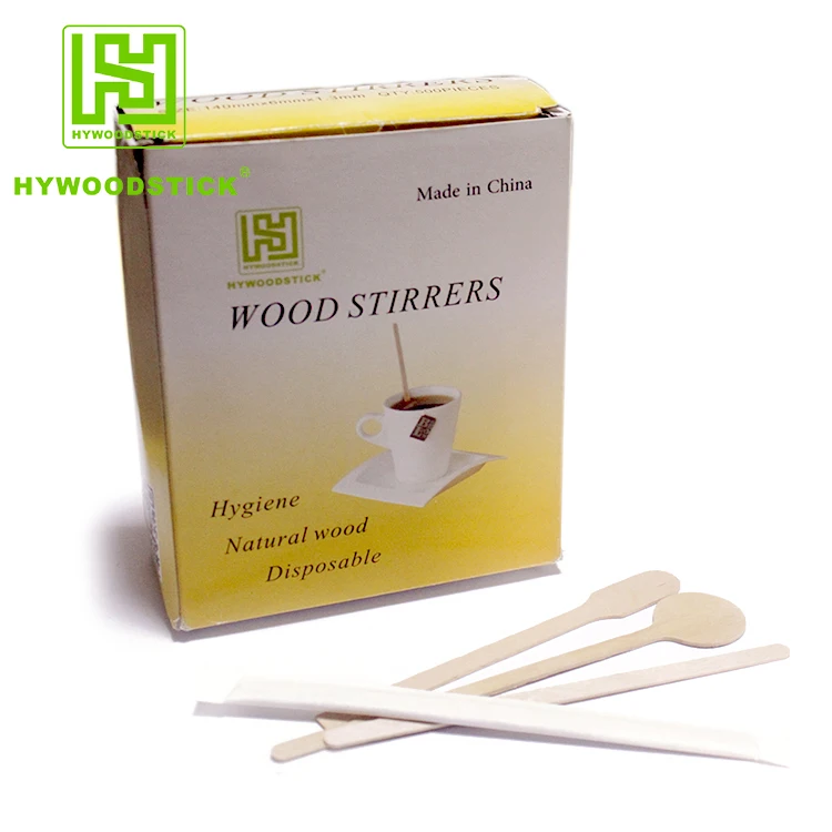 wrapped coffee stirrers