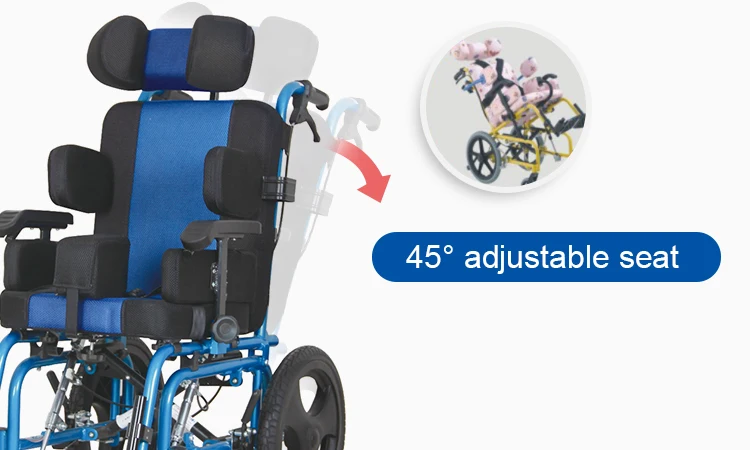 Aluminum Frame Cerebral Children And Adult Palsy Wheelchair 45 ...