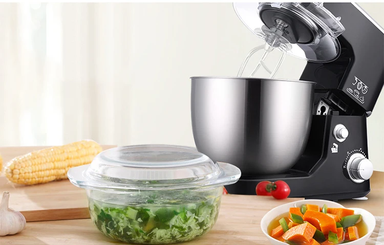 家用多功能厨房用具电动面粉面包面团搅拌机