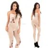 Adjustable Suspenders Bodystocking Red Rose Print Silk Bodystocking 6140C