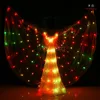 LED Moving Wings Angels,Blue Butterfly Wings for Dancers & Performers