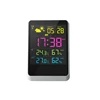 Room Indoor and Outdoor Electronic Temperature Humidity Meter Digital Thermometer Hygrometer Weather Station Alarm Clock