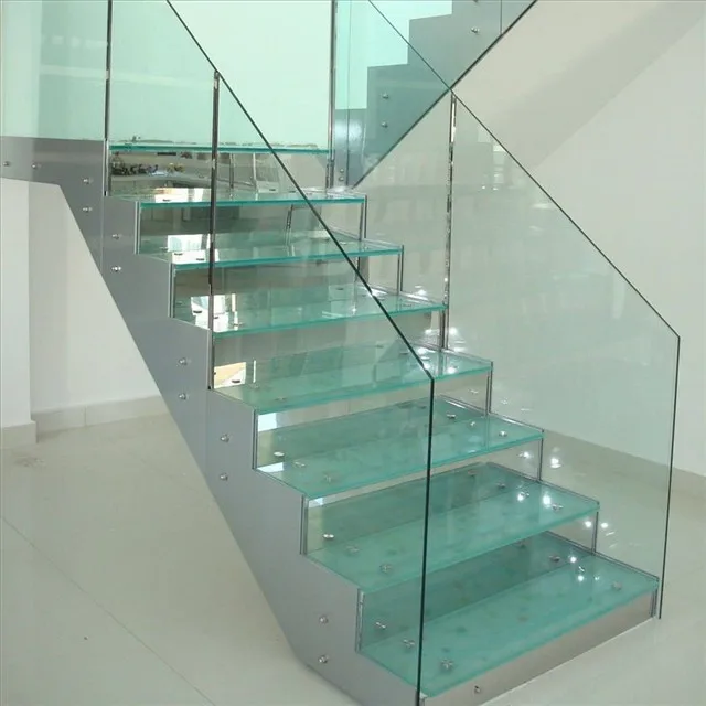Building Glass Stairs Treads And Glass Staircase Straight And Curved