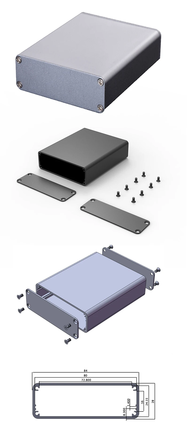 aluminum enclosure / case