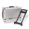 Aluminium Silver Stripe Pilot Case
