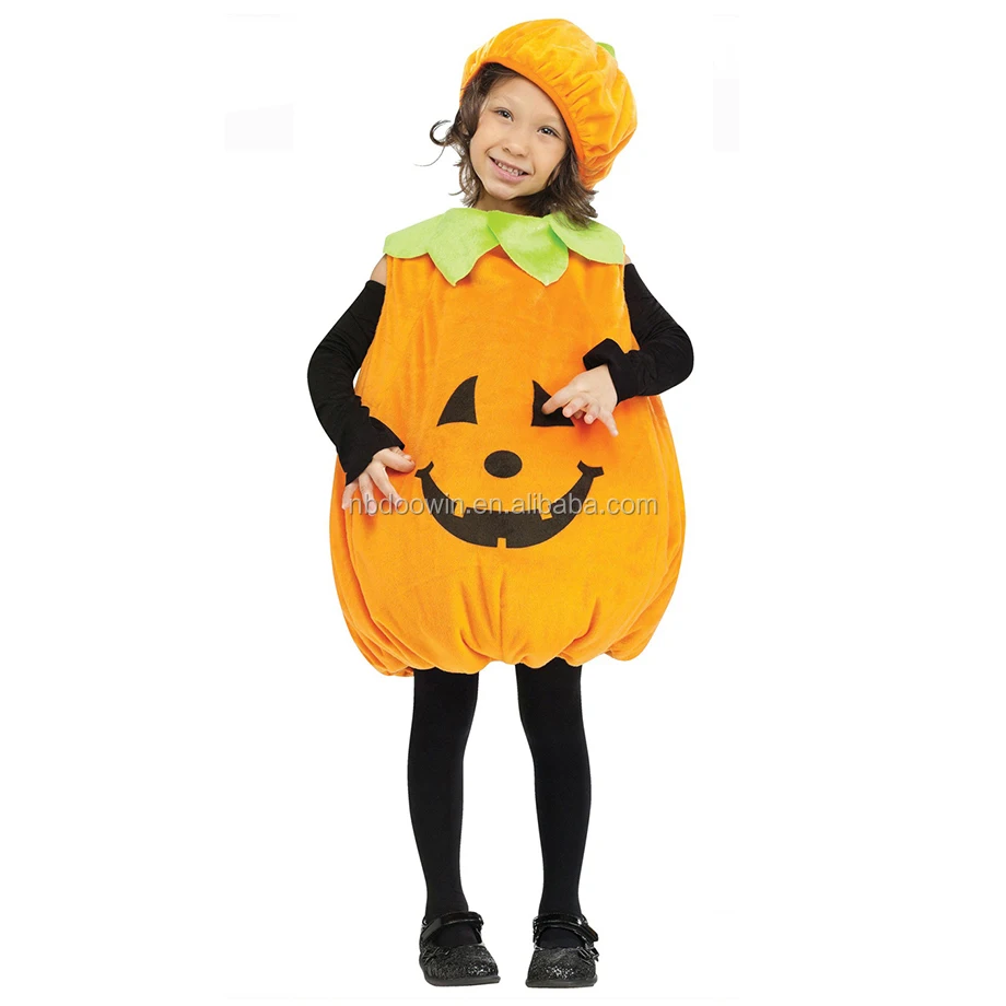 Kids Pumpkin Costume Halloween Party Pumpkin Cosplay Costume - Buy ...