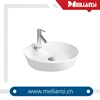 New Design Bathroom Above Counter Sanitary Ware anomaly christmas decoration ceramic Art Basin