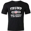 Wholesale Custom Printed Pattern Donald Trump 2020 shirt Make liberals cay again shirt for US election